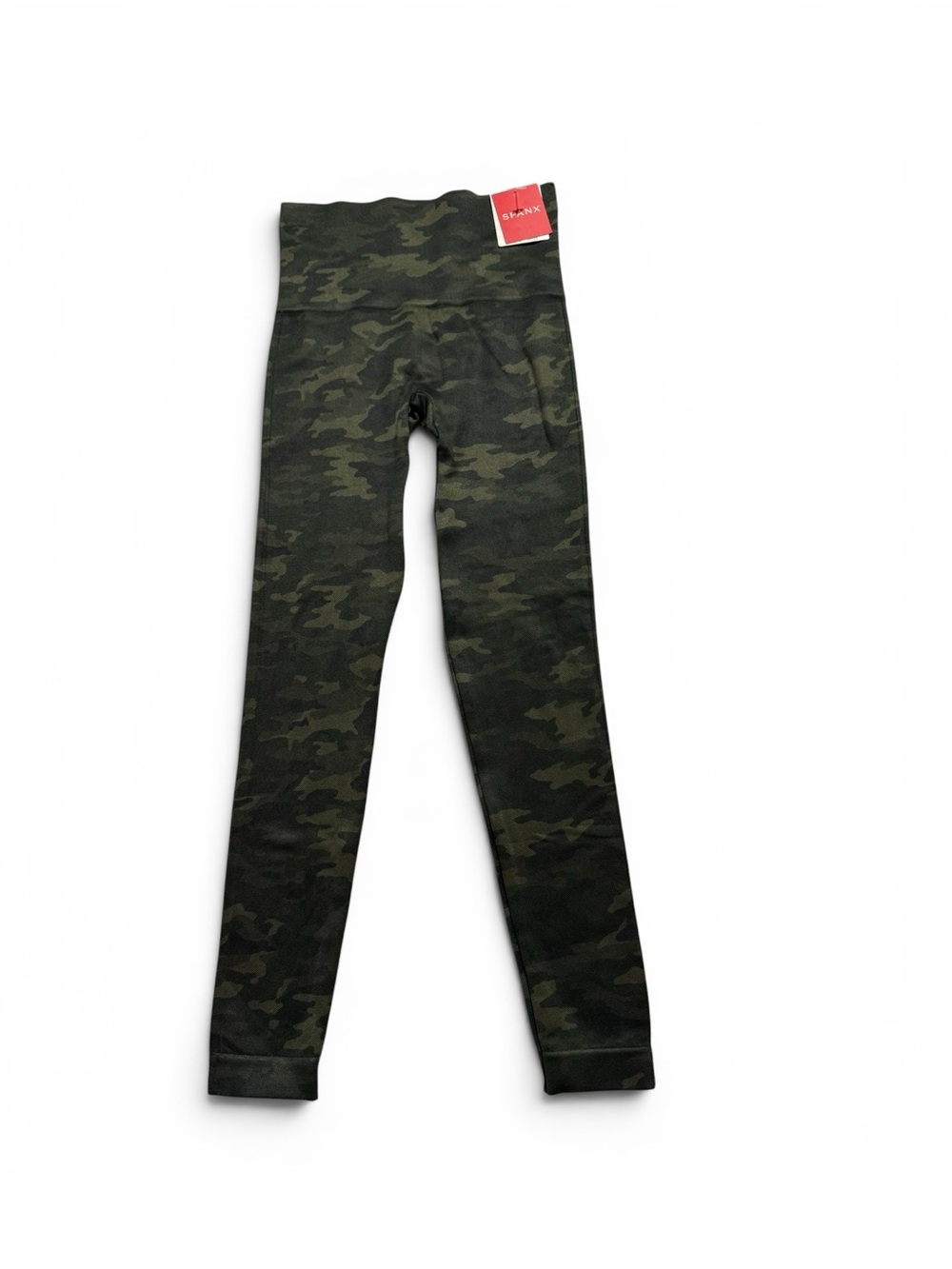SPANX Olive Green Camo Leggings - Picture 2 of 5